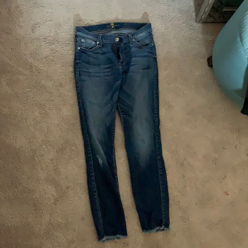 7 for All Mankind skinny jeans